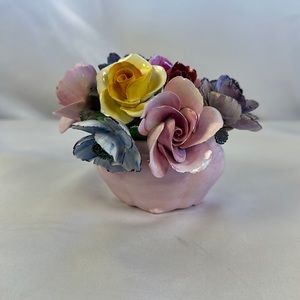 Thorley Bone China Handmade and Painted Floral  Bouquet